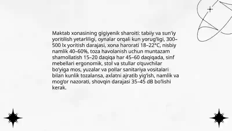 O‘quvchilarni gigiyenik tarbiyalash 4