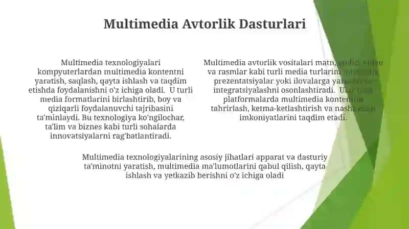 Multimedia texnologiyasi 4