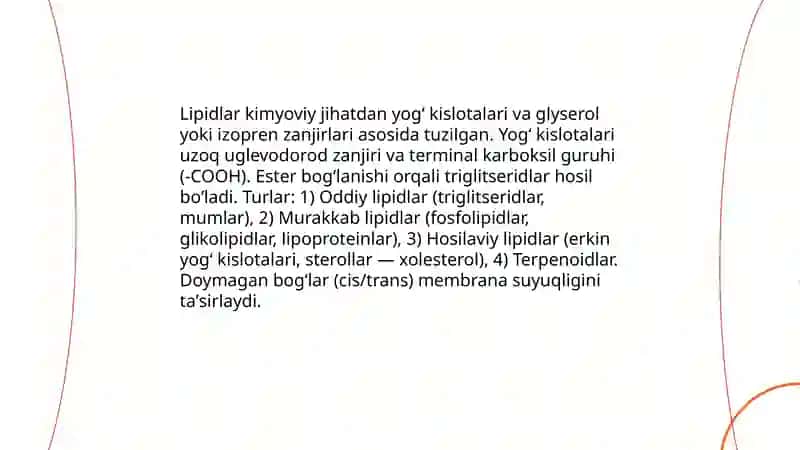 Lipidlar 4