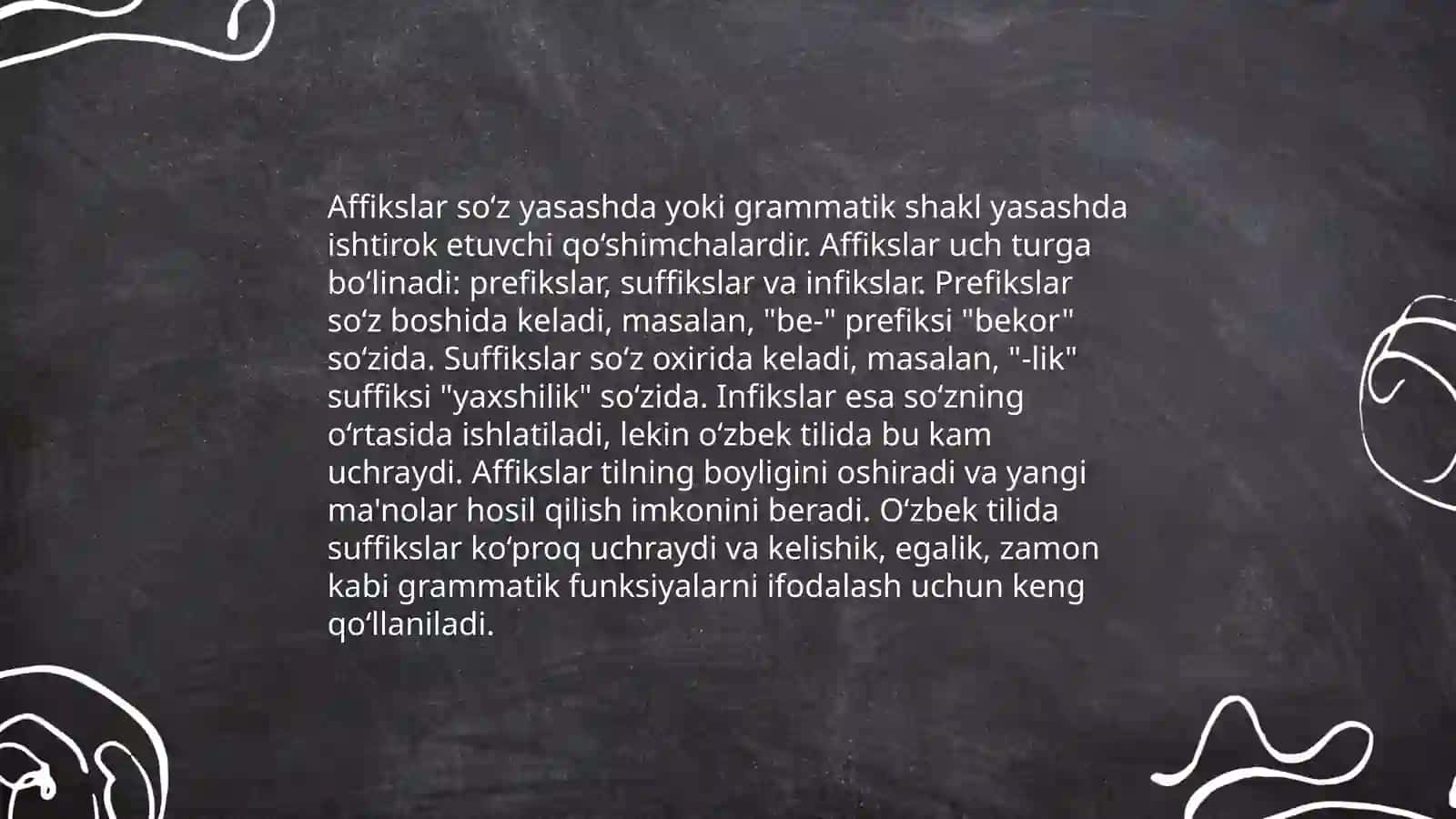 O'zbek tili dirivatsiyasi 4