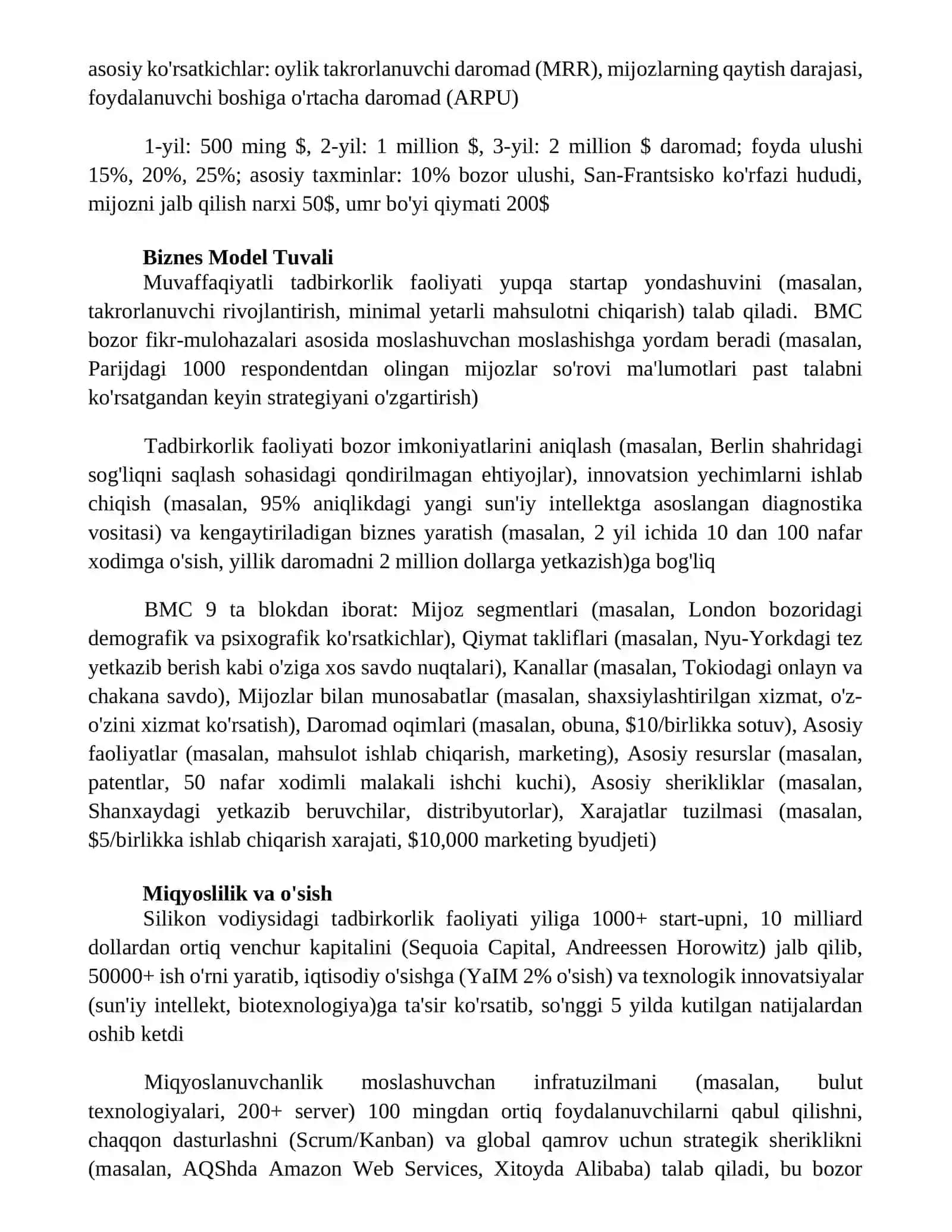 Tadbirkorlik faoliyati 4