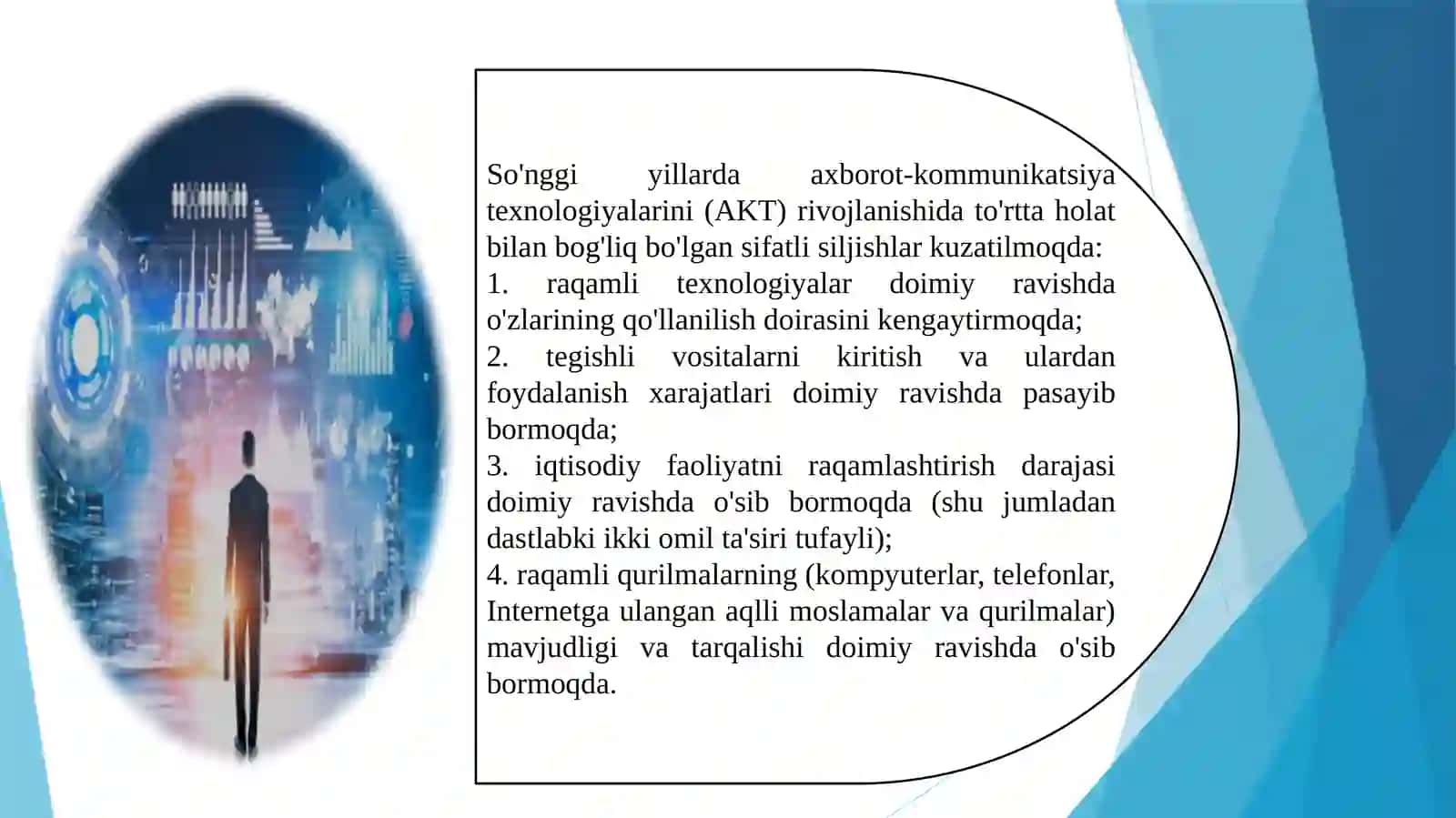 O’ZBEKISTONDA RAQAMLI IQTISODIYOTNI RIVOJLANTIRISHNING USTUVOR YO’NALISHLARI VA VAZIFALARI 4