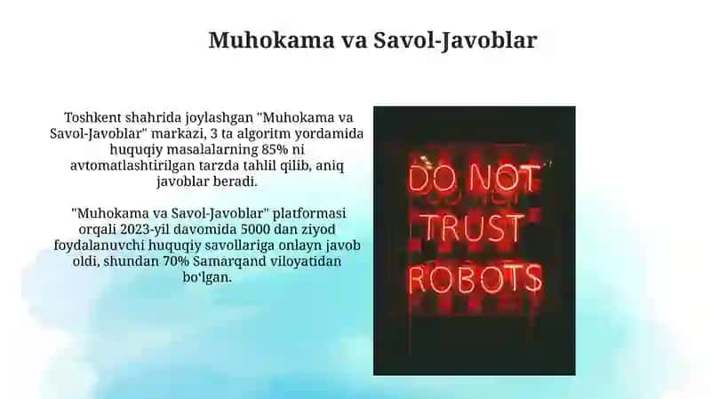 Avtomatlashtirilgan Huquqiy Funktsiyalar 4
