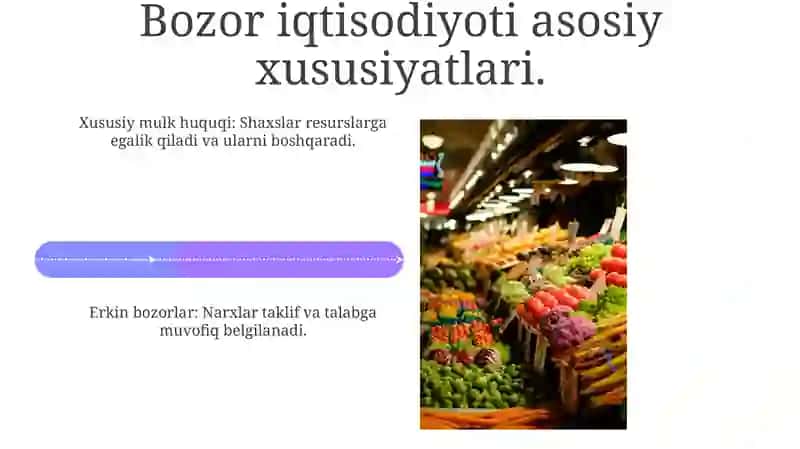 Bozor iqtisodiyotining mazmuni va amal qilishi 4