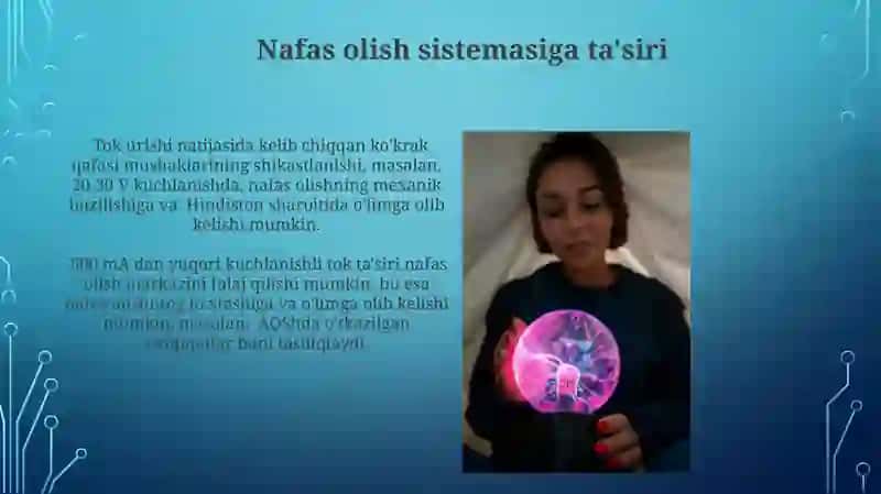Elektr tokining organizmga ta'siri 4