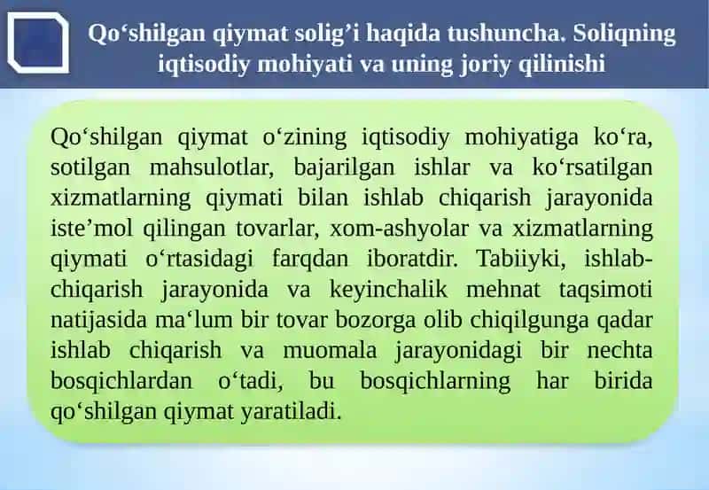 Qo‘shilgan qiymat solig‘i 4