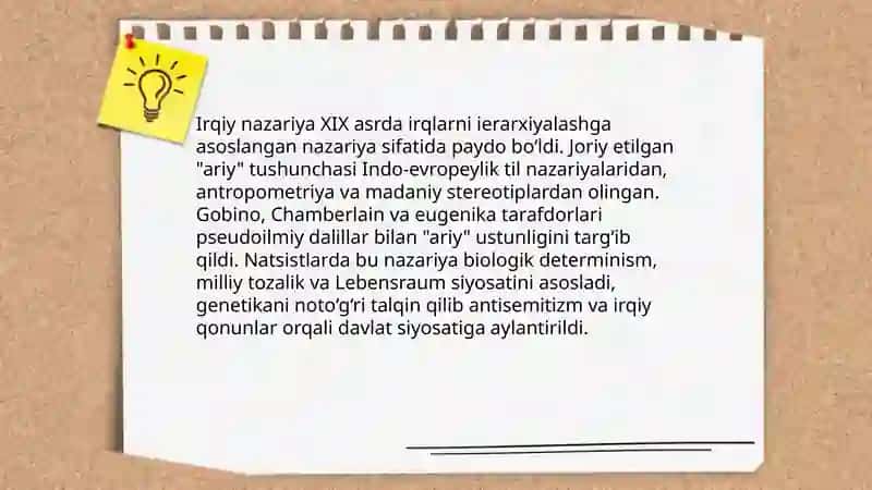 Xolokost: ideologiya, davlat mexanizmi va tarixiy xotira siyosati 4