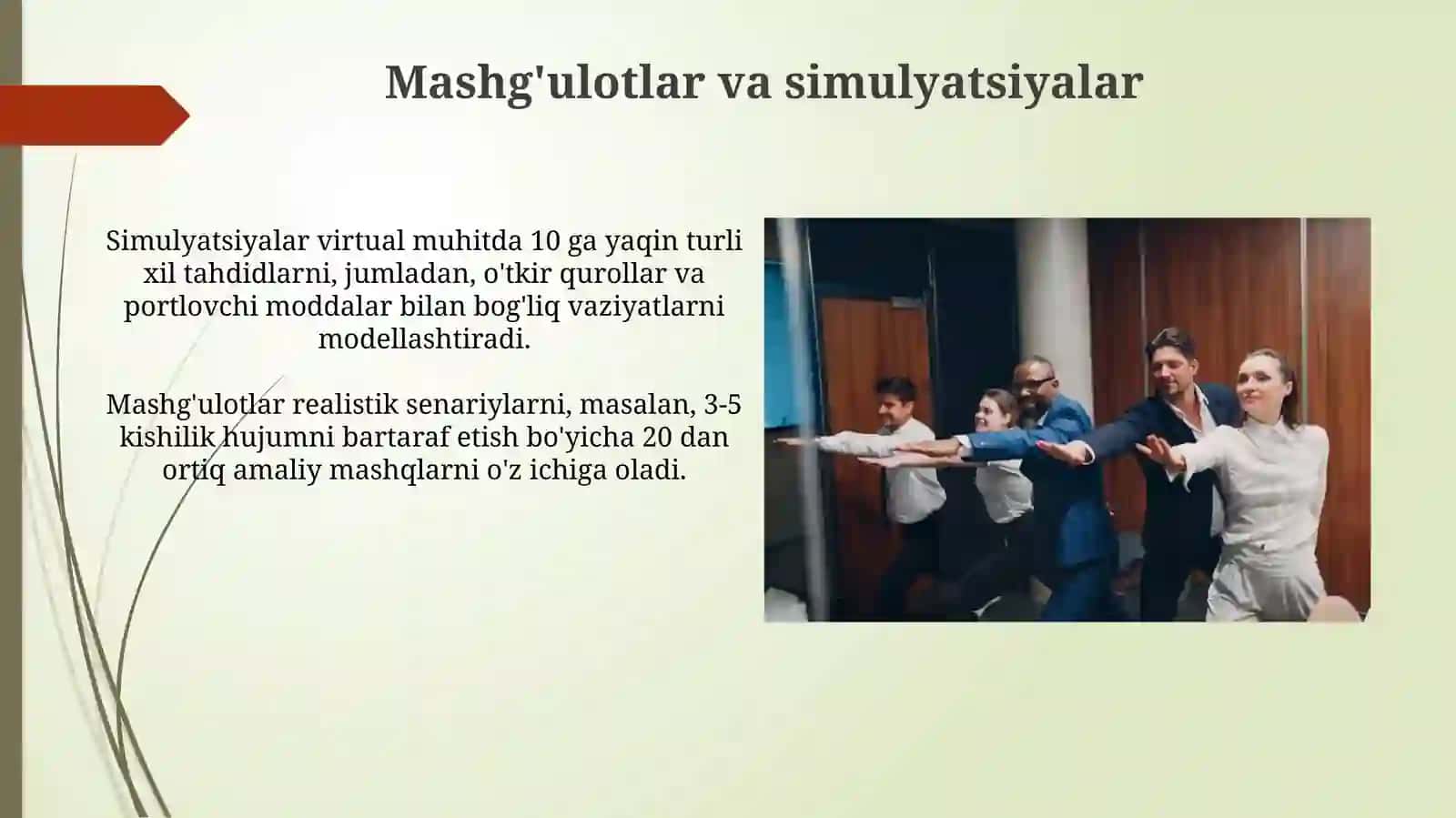 Qurollanmagan himoya texnikalari 4