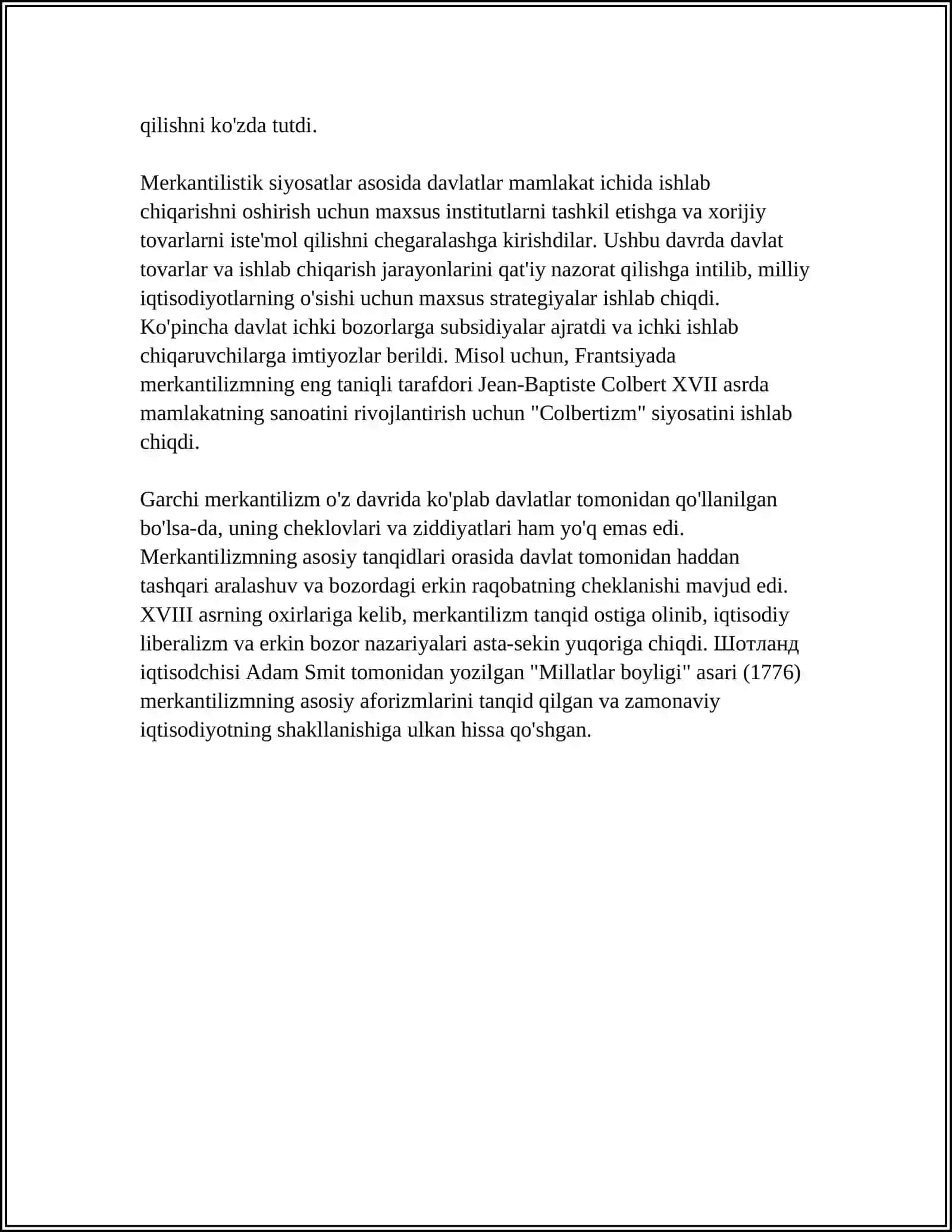 MERKONTILIZM 4