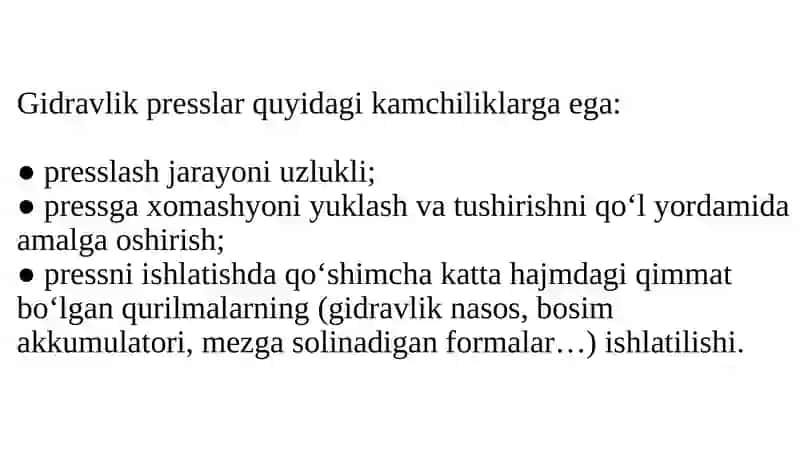 Presslash usuli bilan moy olish usullari va uskunalari 4