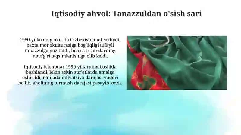 Mustaqilikga erishish arafasida O’zbekistondagi ijtimoiy -Siyosiy jarayonlar 4
