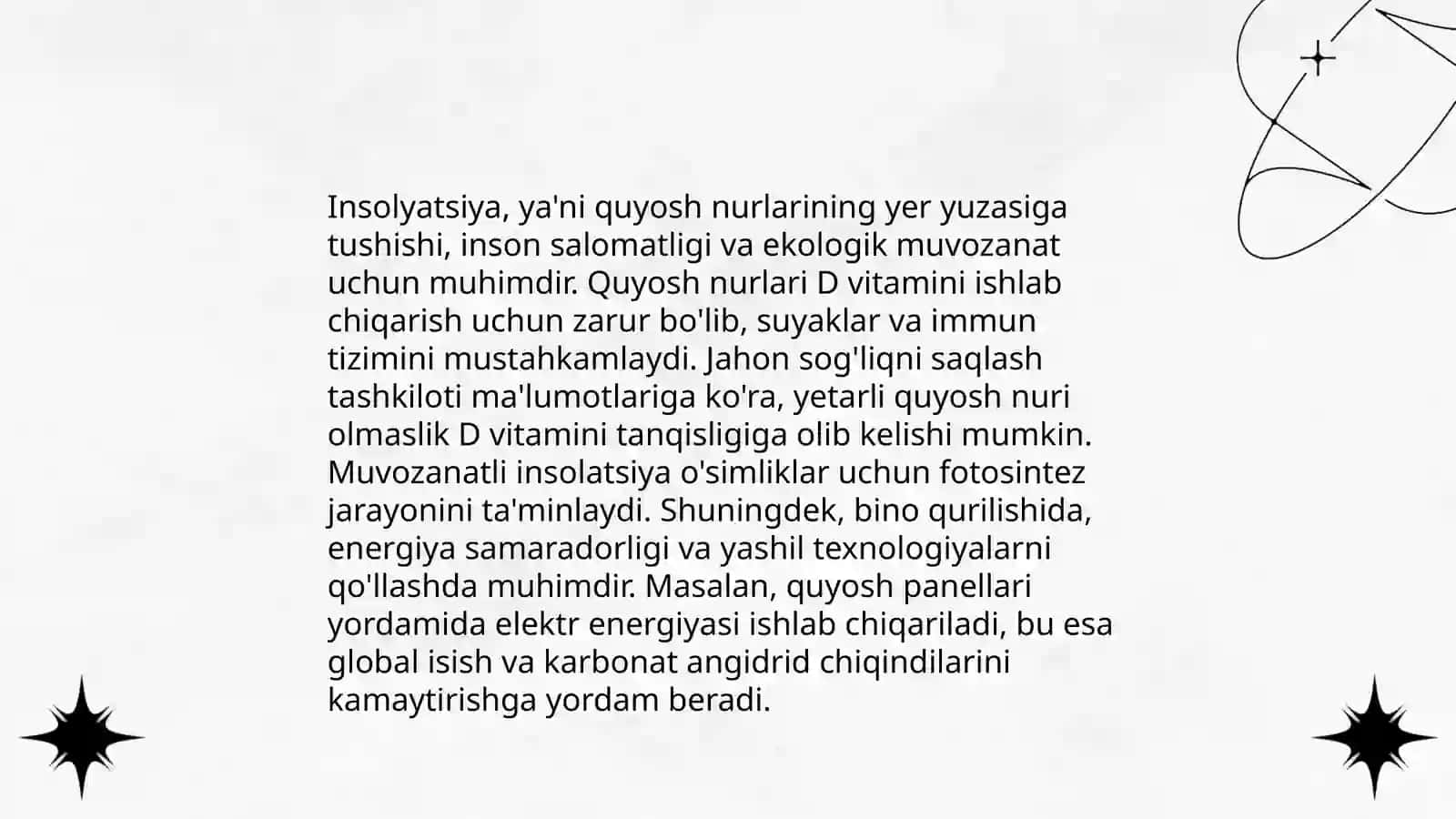 Xonalarning insolyatsiyasi tushunchasi 4