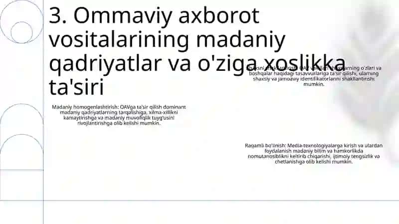Media Savodxonlik Madaniy Taraqqiyot Omilllari 4