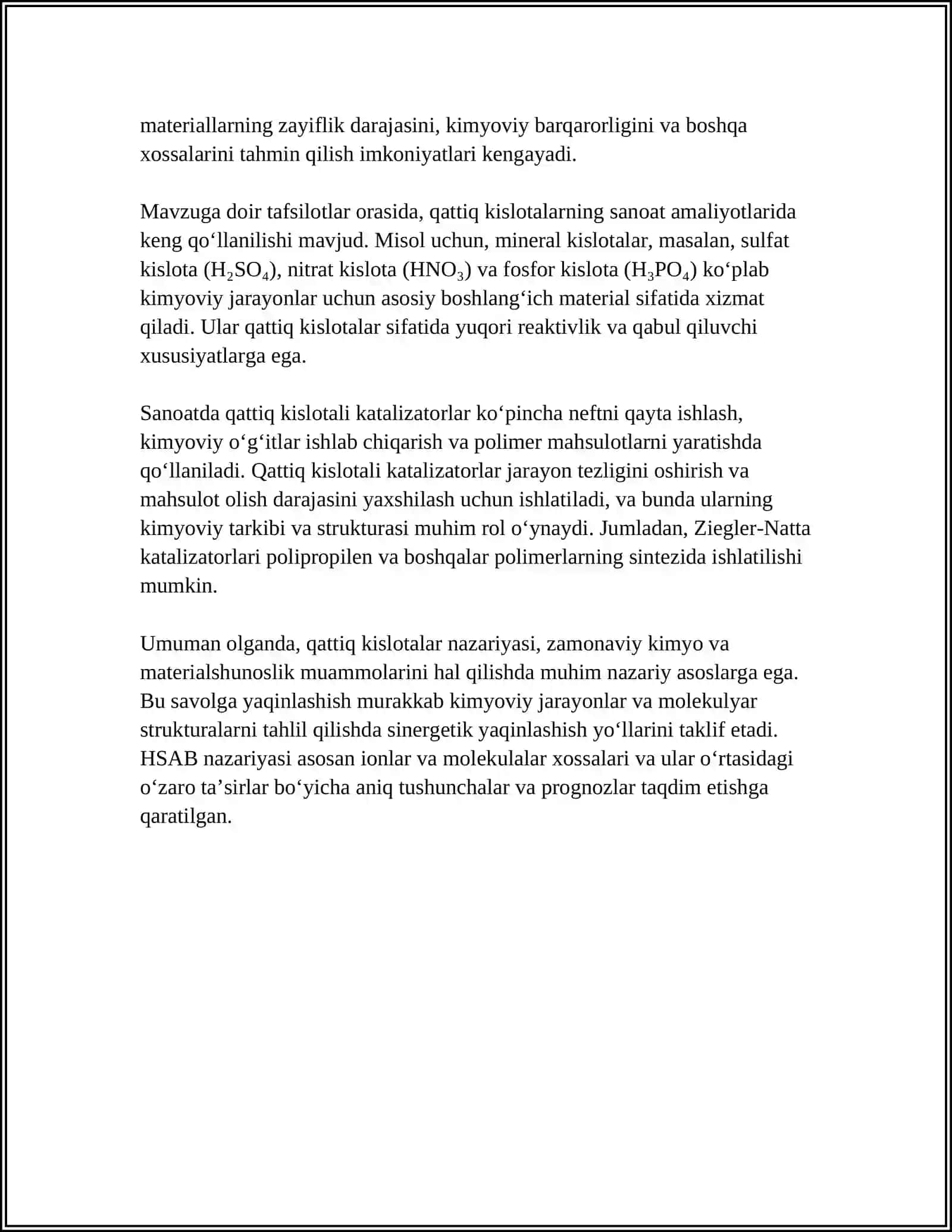 QATTIQ VA YUMSHOQ KISLOTA VA ASOSLAR NAZARIYASI 4