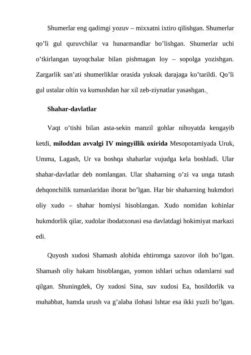 Mesopotamiya sivilizatsiyasi 4