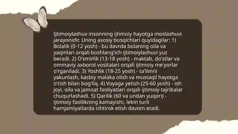 Tarbiya va ijtimoiy tarbiya 4