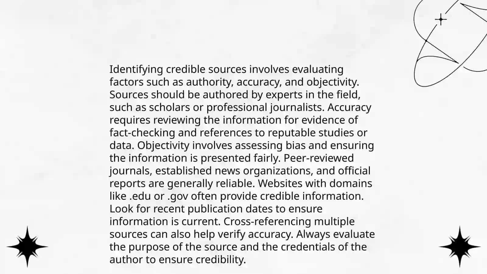 Reading scientific literature and using sources 4