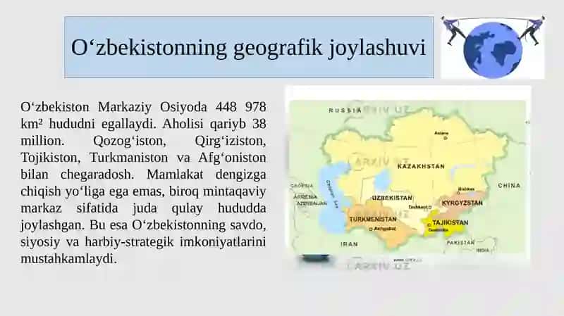 O‘zbekistonning geosiyosiy salohiyati 4