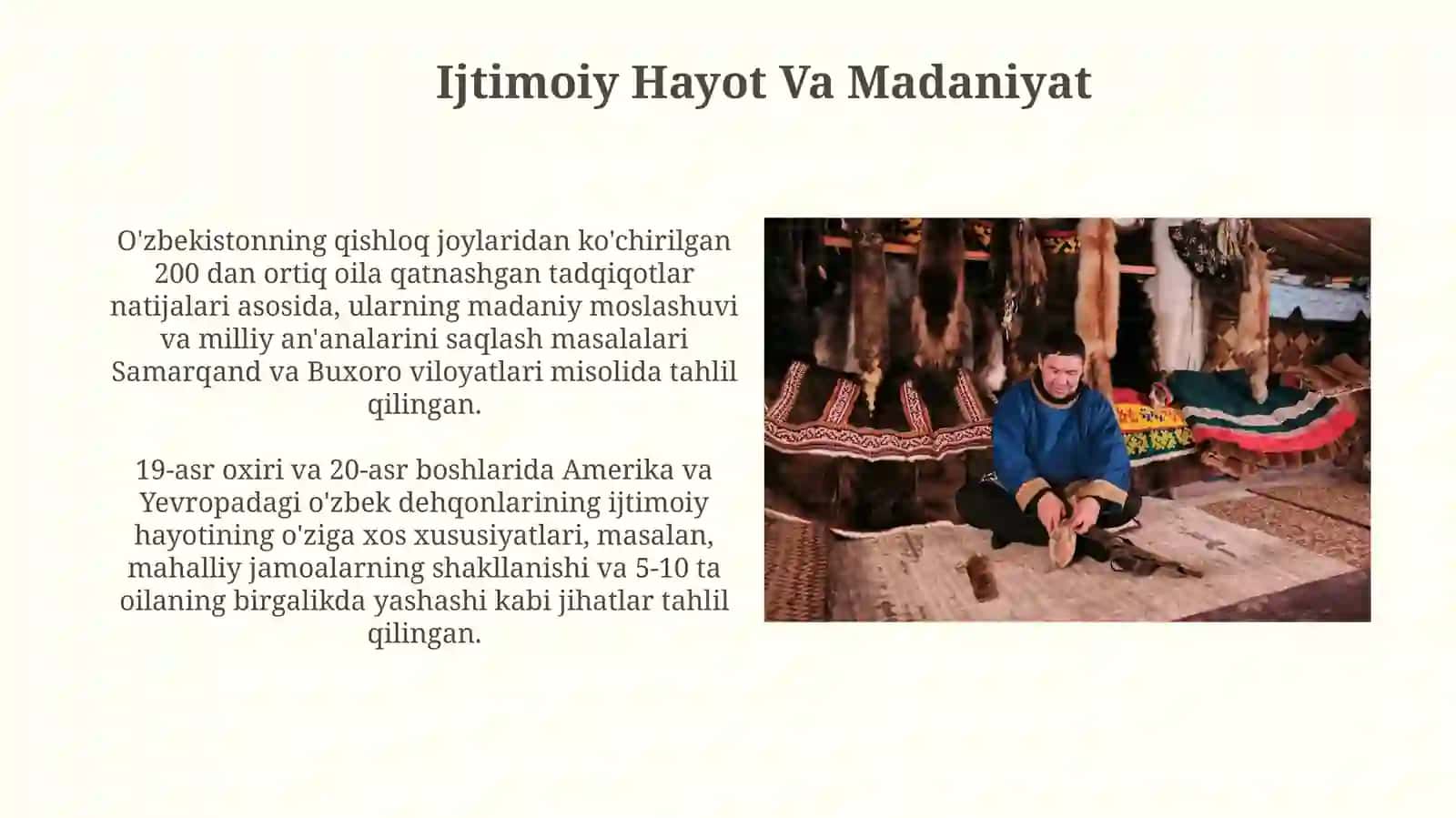 Evropadagi O'zbek Dehqonlari 4