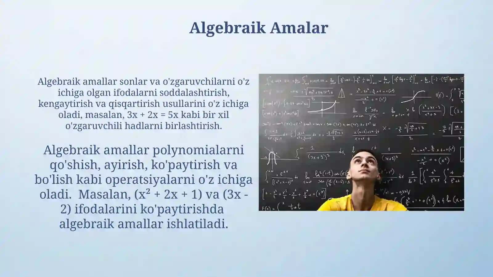 Tenglamalarni Yechish Usullari 4