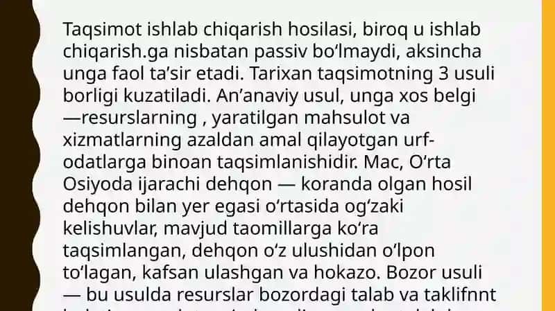 Taqsimotning Mohiyati 4