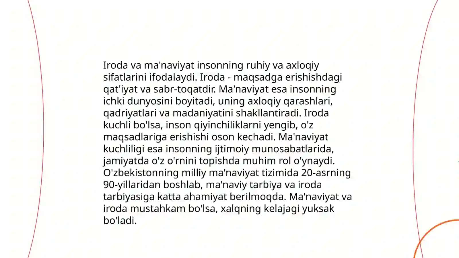 Iroda va Ong 4