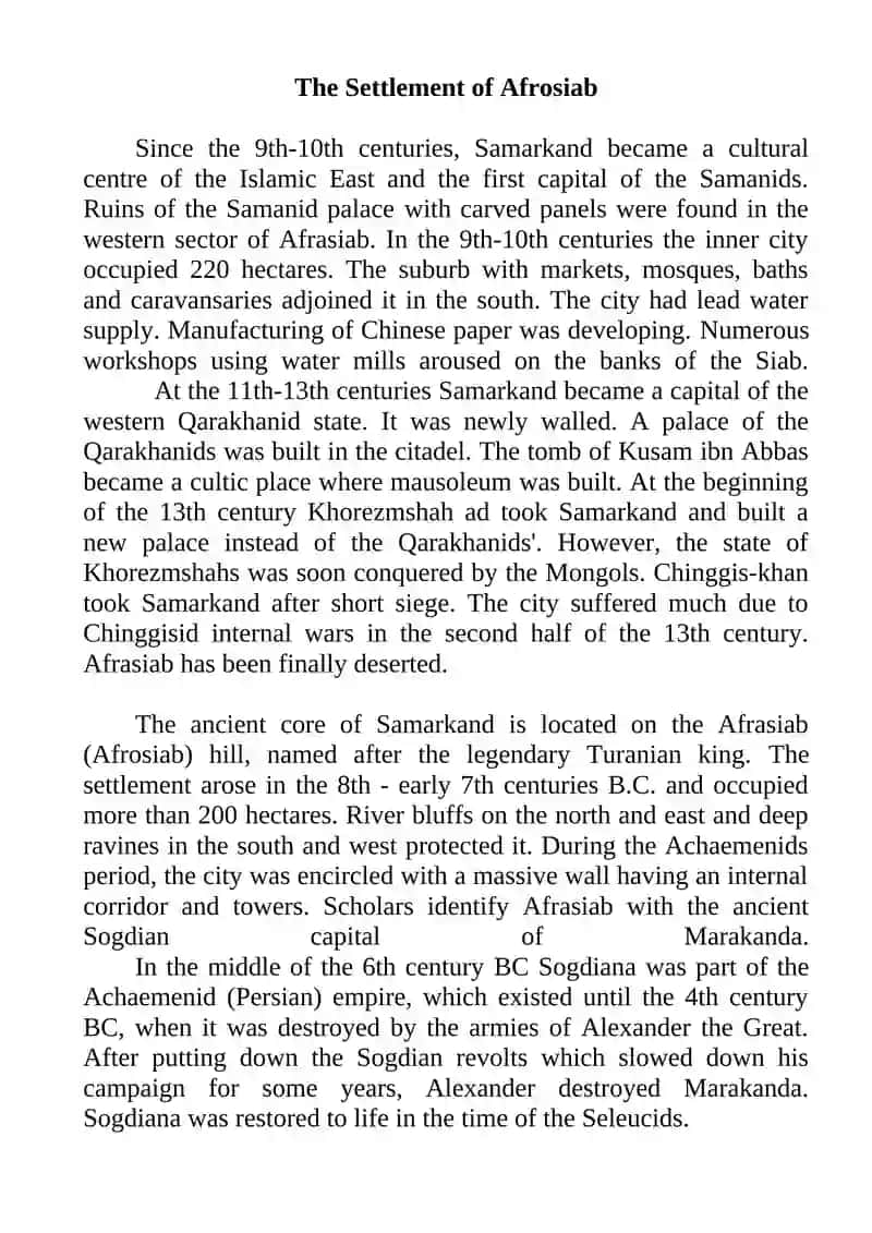 History of Samarkand 4