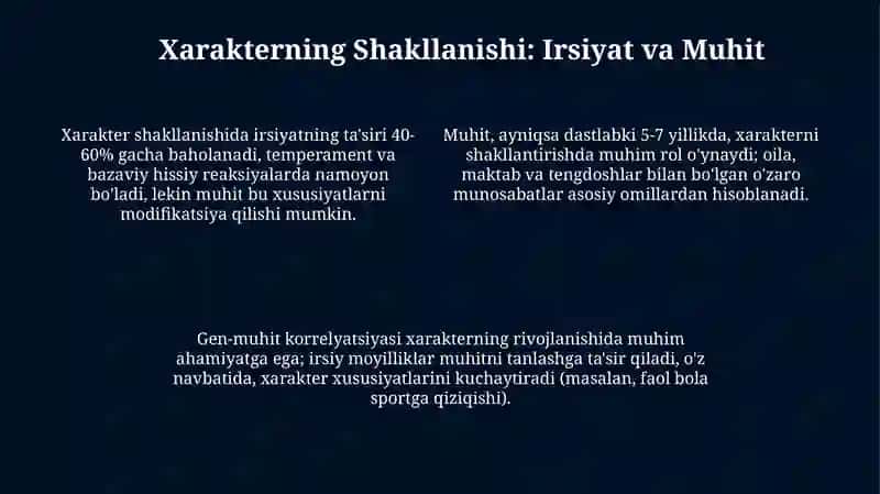 Xarakter va uning psixologik tavsifi 4