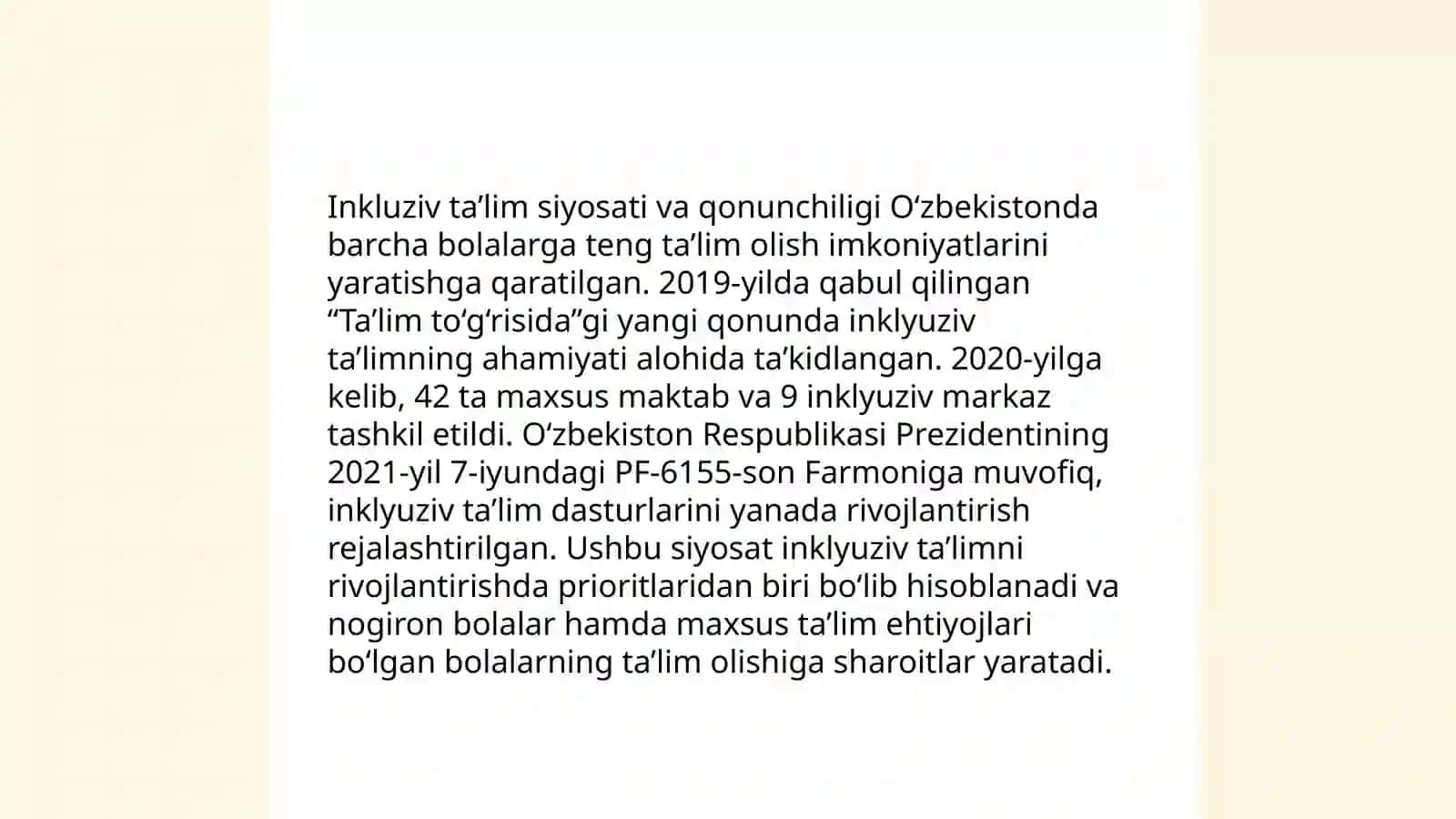 Inkluziv ta'limning shakllari 4