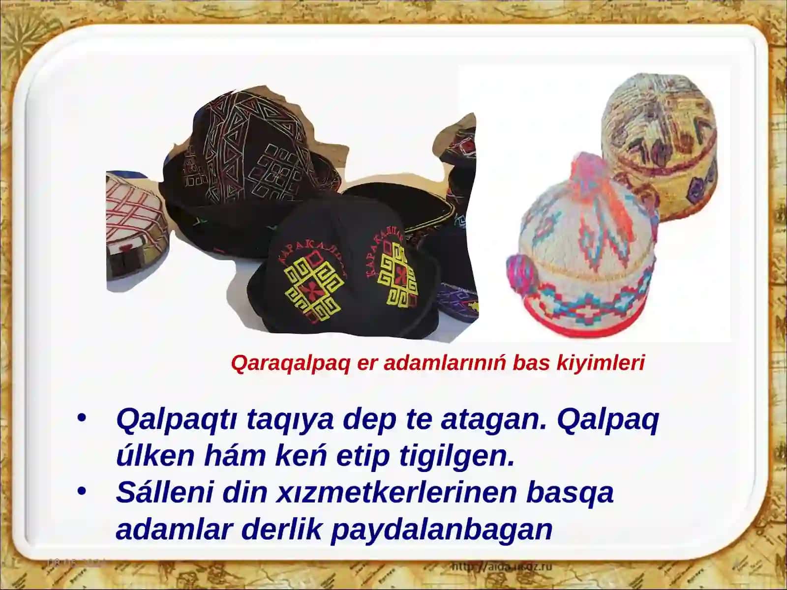 QARAQALPAQ MILLIY KIYIMLERI 4