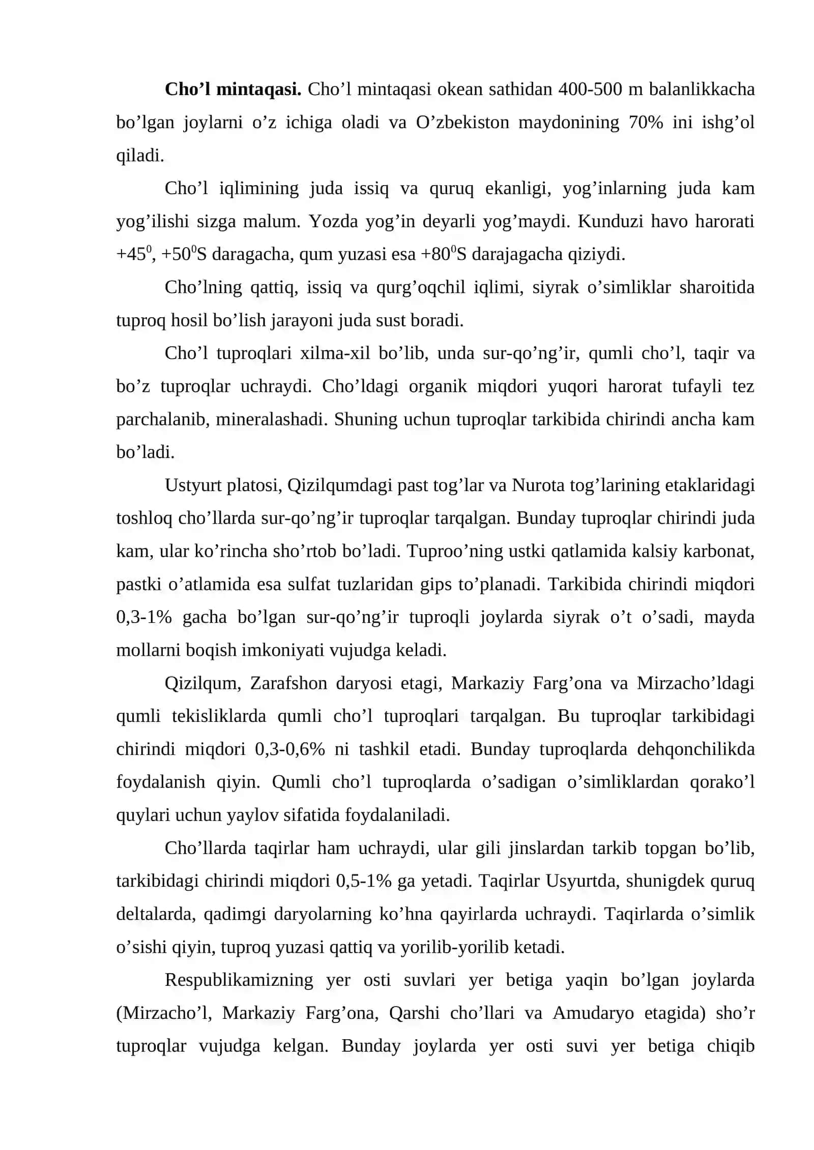 O’simlik va hayvonot dunyosini muxofaza qilish 4