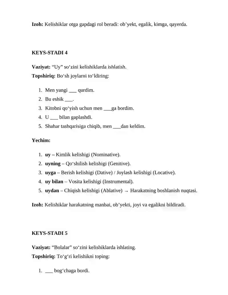 Otlarning grammatik kategoriyalari 4