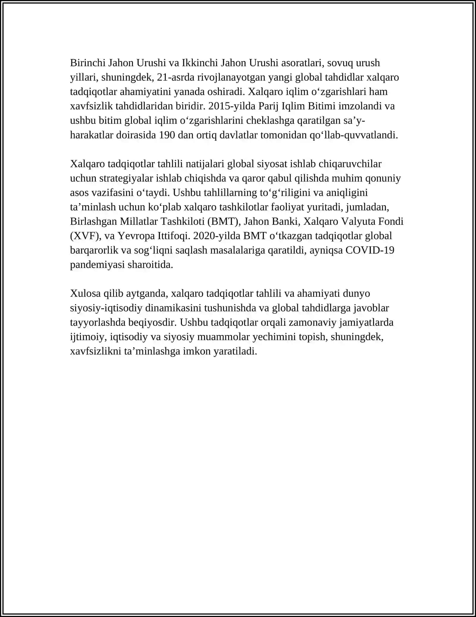 PIRLS XALQARO TADQIQOTI USTIDA ISHLASH METODIKASI 4