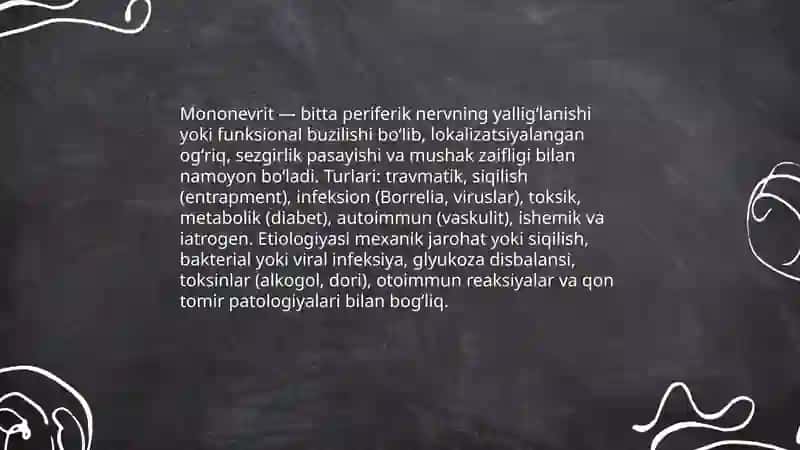 Periferik nerv tizimi kasalliklari 4