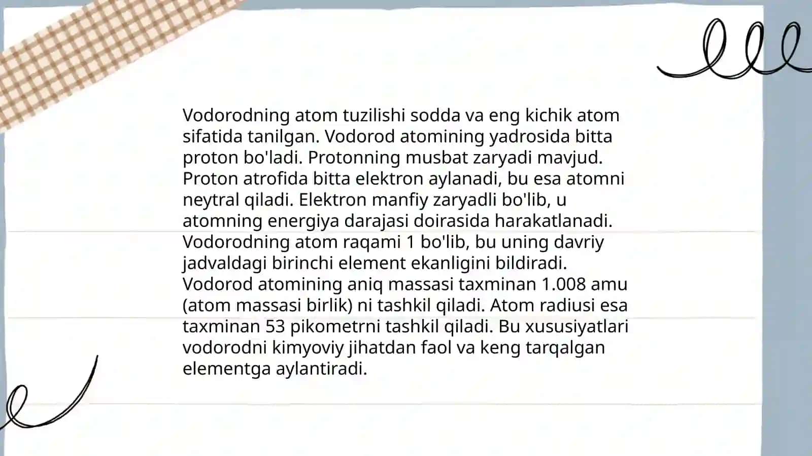 Vodorod va uning kimyoviy xususiyatlari 4