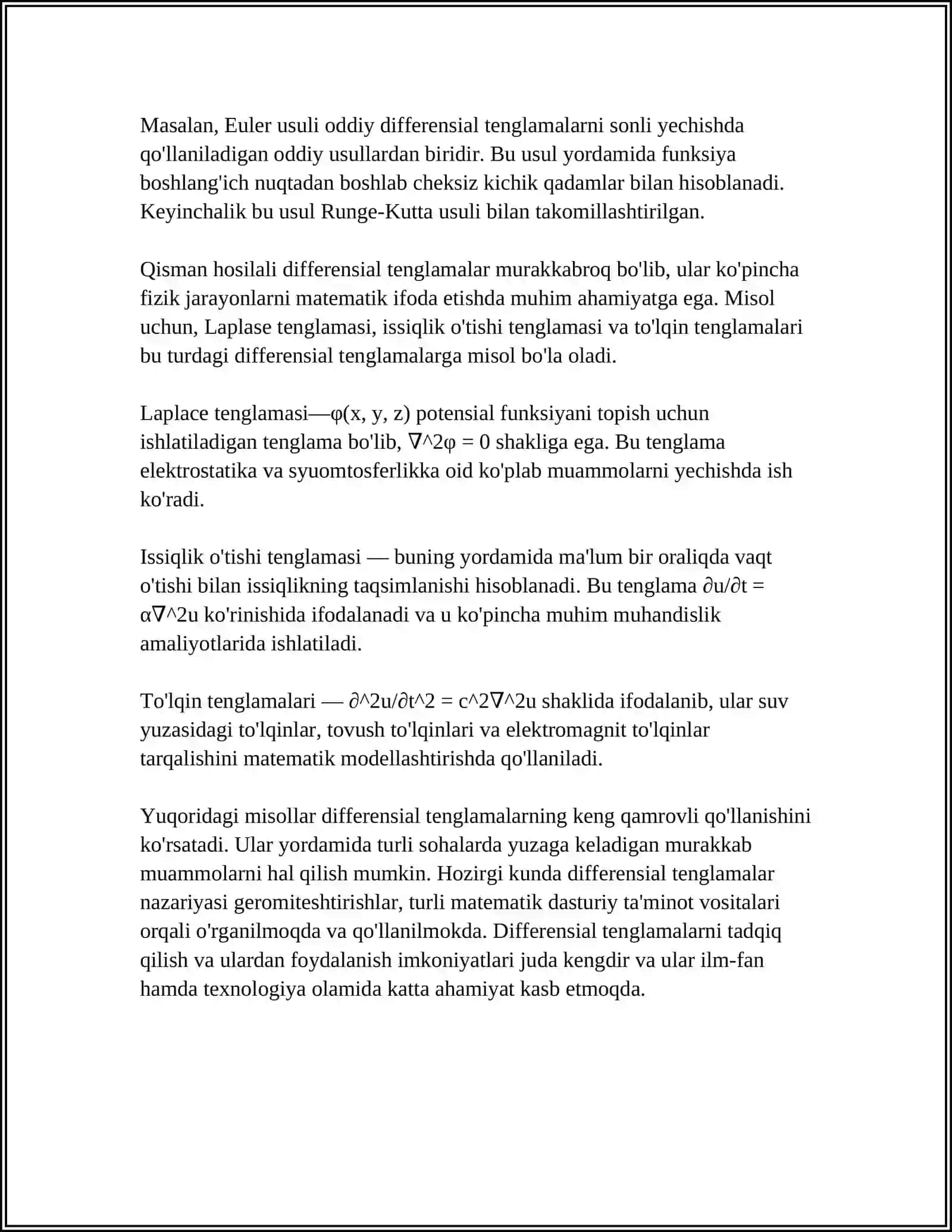 MOLIYAVIY TAHLILDA DIFFERENSIAL HISOB TATBIQLARI 4
