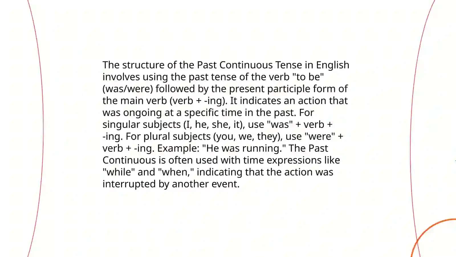 Past Continous 4