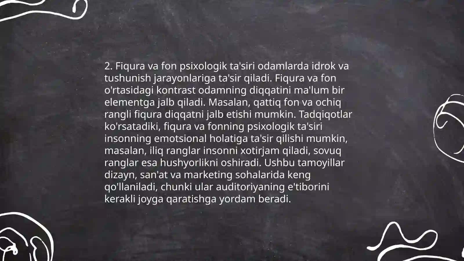 Idrok etishda fiqura va fon, konvergensiya va divergensiya 4