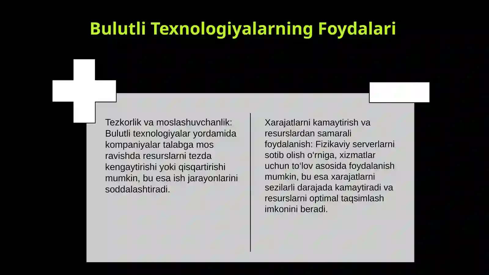 Bulutli Texnologiyalar: Asosiy Konseptlar 4