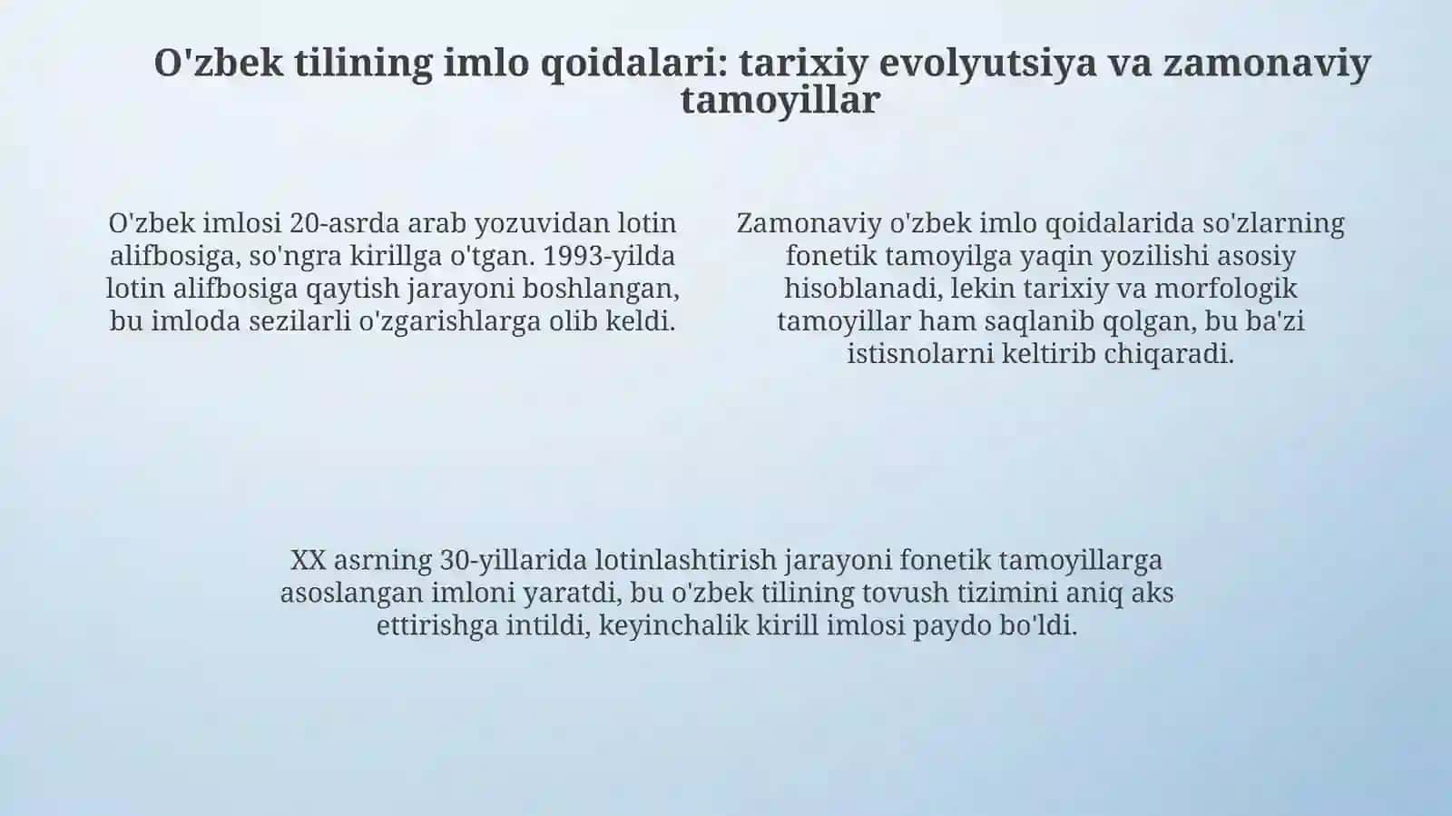 O‘zbektiliningimloqoidalarivasohaegalariningsavodxonligi 4