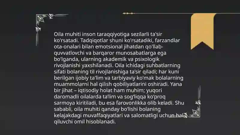 Shaxslararo muomalarning shaxs taraqqiyotidagi órni 4