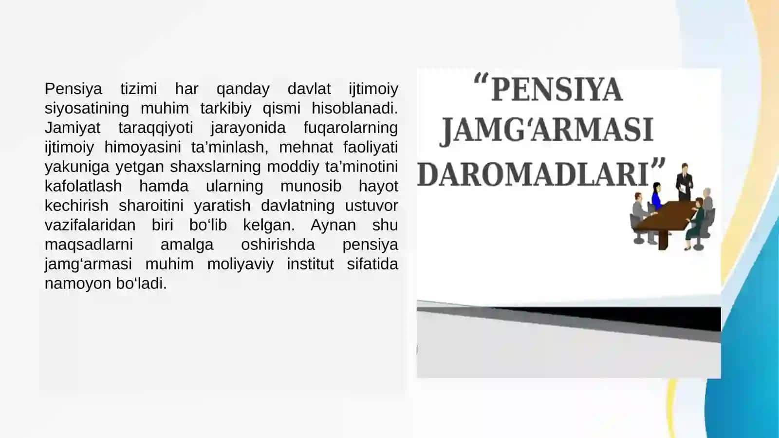 Pensiya jamg’armasi nazariy va amaliy asoslari 4