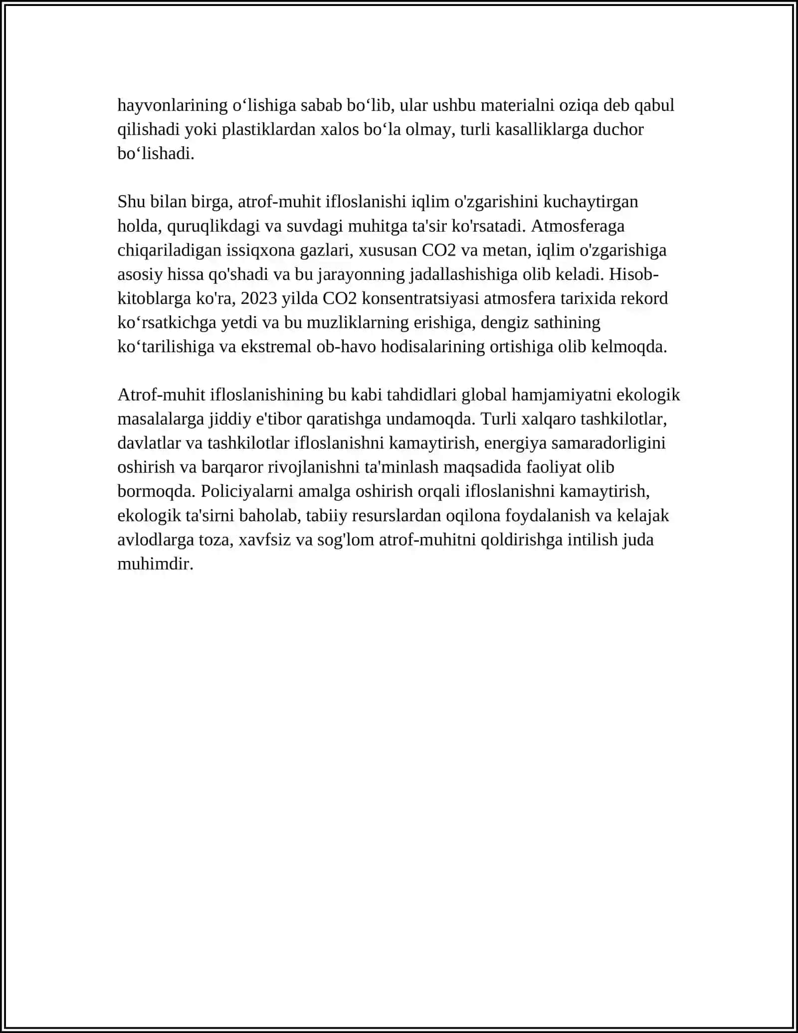 SANOATLASHGAN HUDUDLAR AHOLISINING EKOLOGIK ONGGI VA MADANIYATI 4