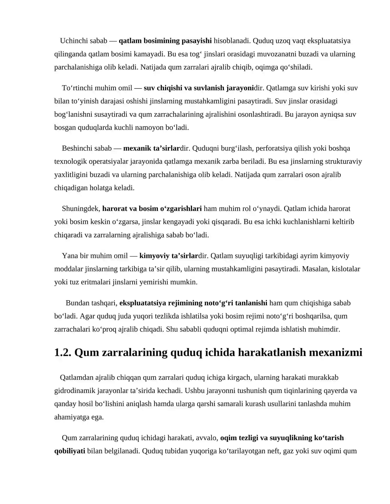 Quduqlarda qum tiqiniga qarshi kurashish usullari 4