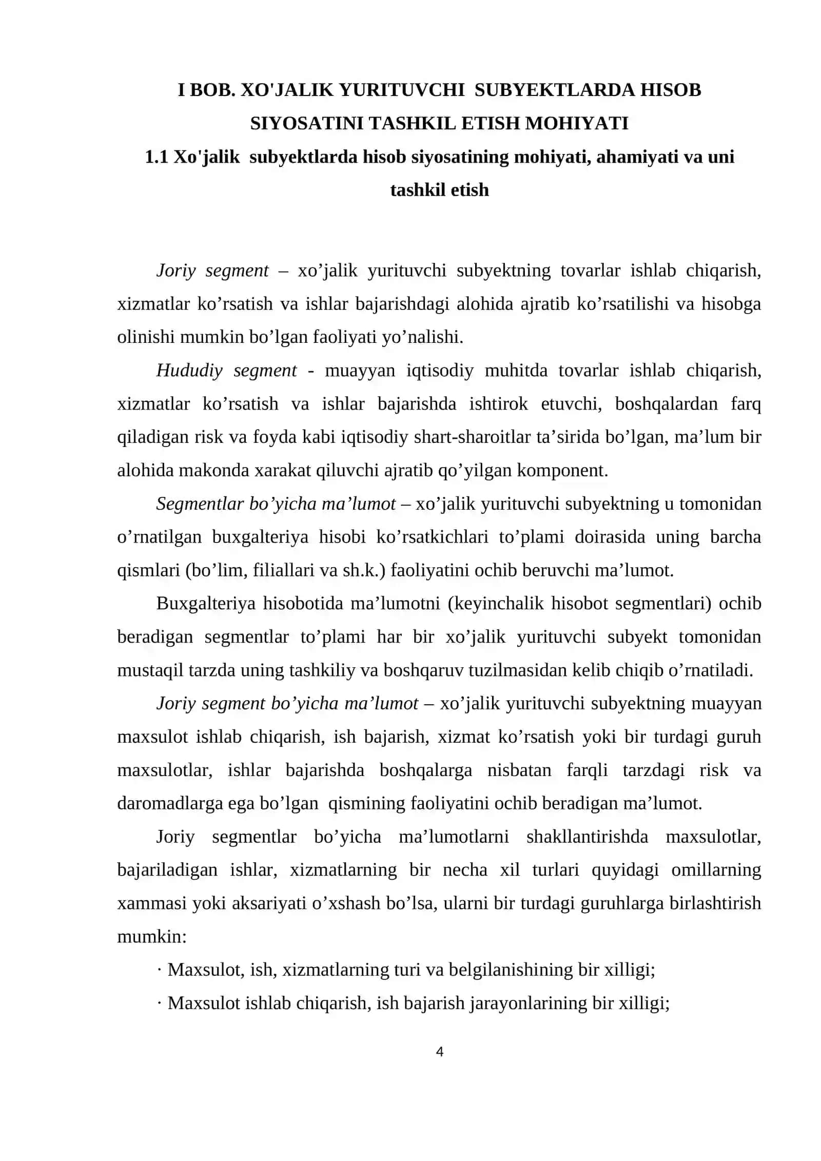 XO'JALIK YURTIVCHI SUBYEKTLARDA HISOB SIYOSATINI TASHKILIY JIXATI 4