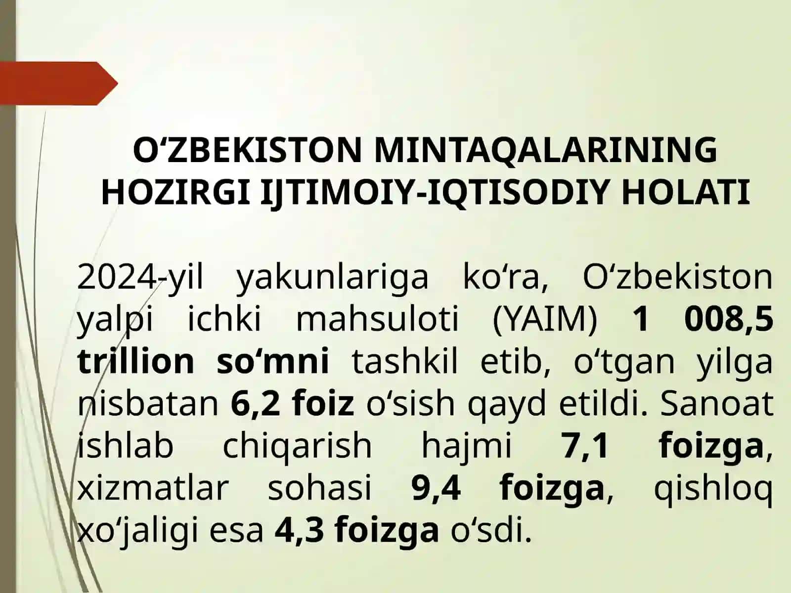 O‘zbekiston mintaqalarini ijtimoiy-iqtisodiy rivojlanishini takomillashtirish yo‘llari 4