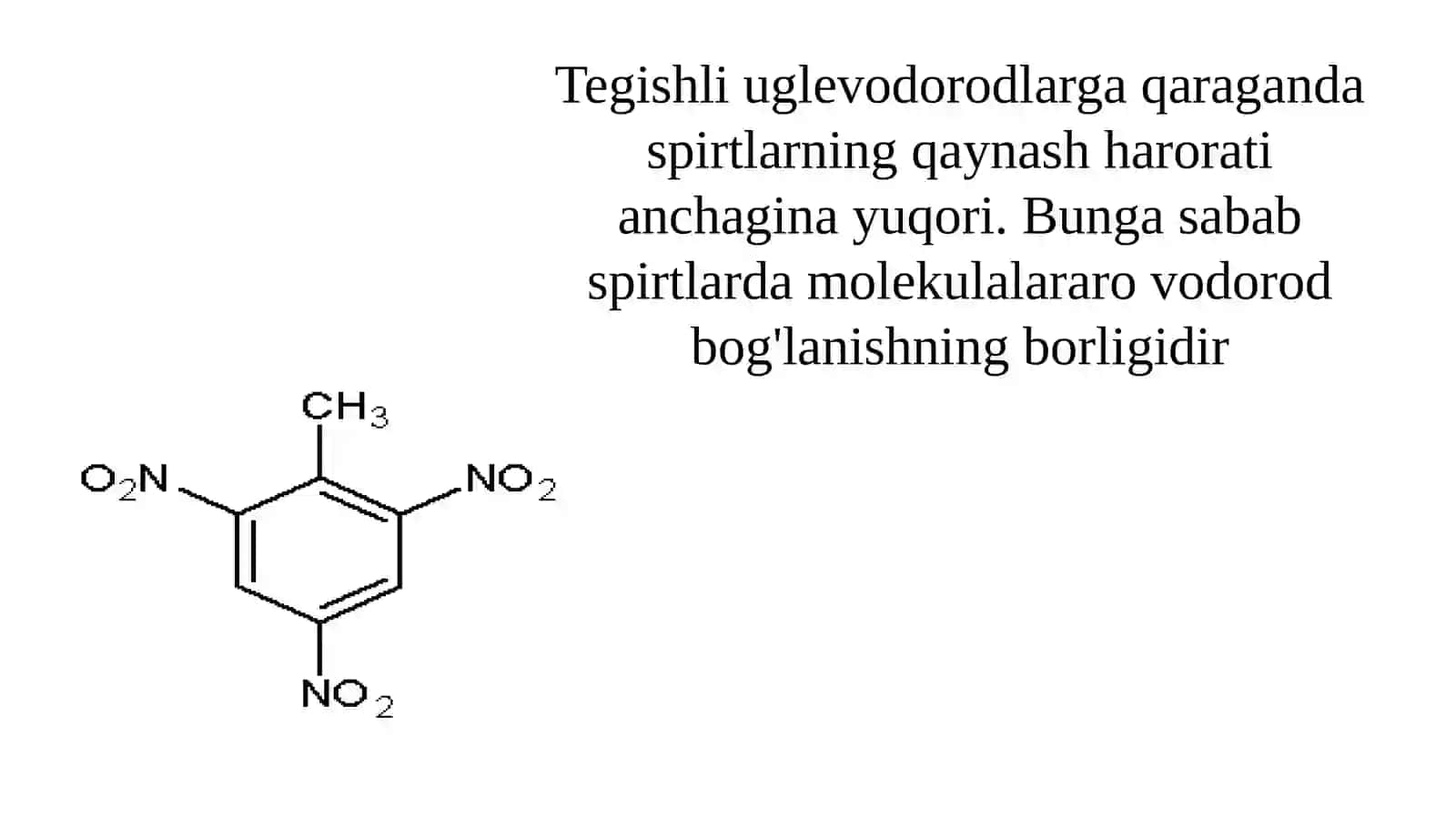 To’yingan bir atomli spirtlar 4