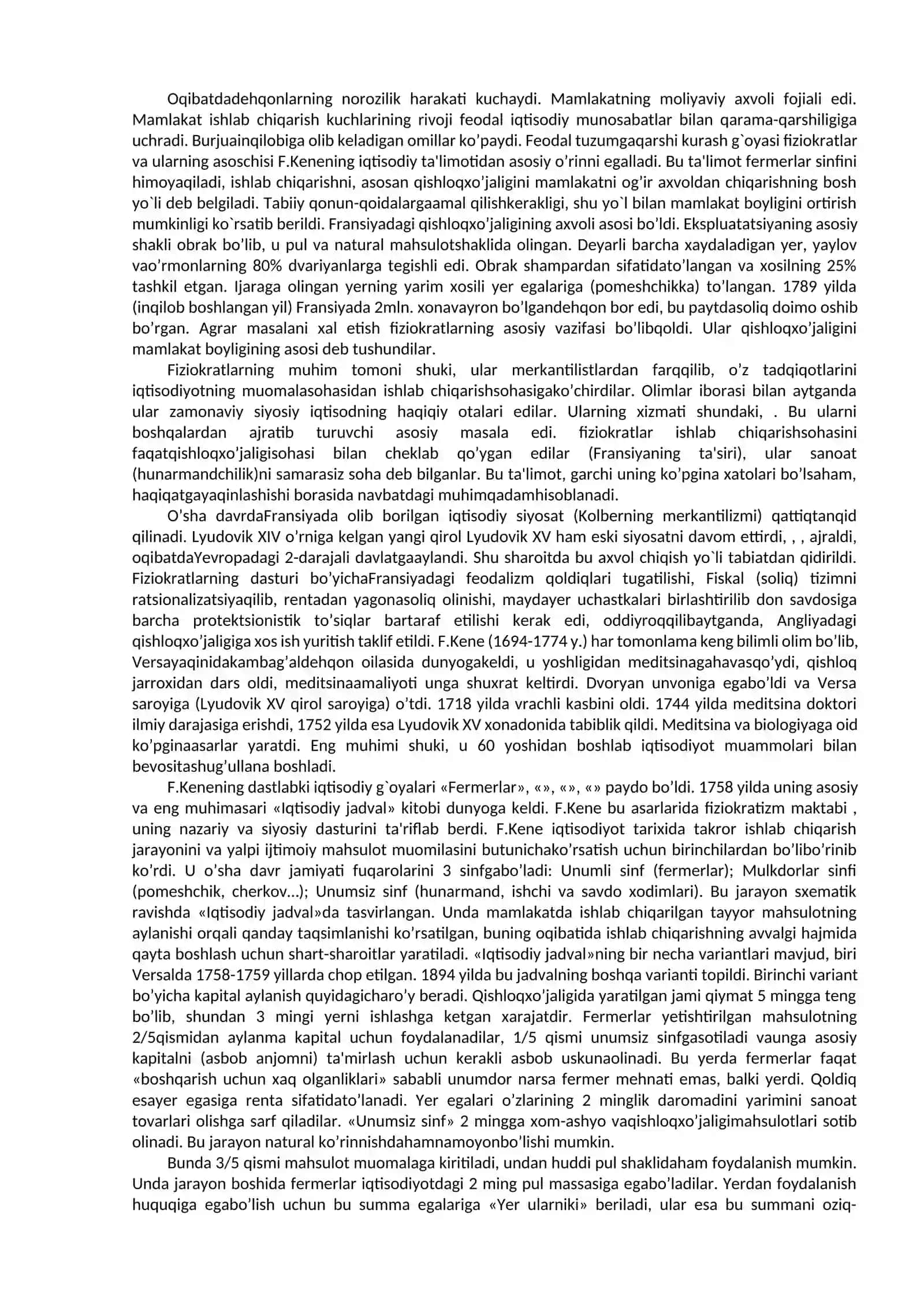 MERKАNTILIZM VА FIZIOKRАTLАR IQTISODIY TА’LIMOTLАRI 4