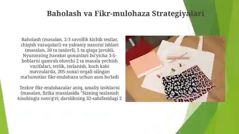 Samarali Test Savollari Dizayni 4