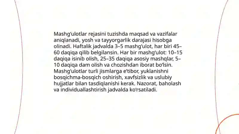 Kuni uzaytirilgan guruhlarda jismoniy tarbiya mashgʻulotlari 4